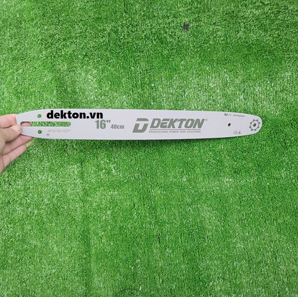 Lam cưa xích pin dekton m21x2cx16bl