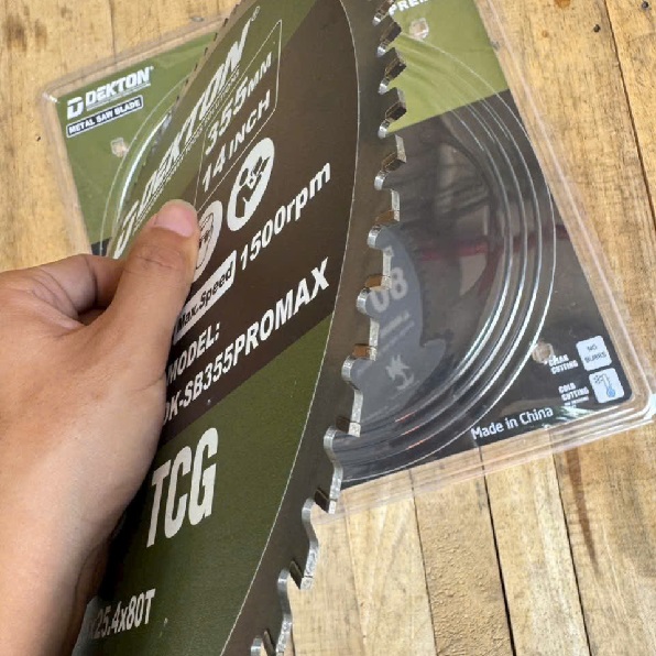 Lưỡi cắt hợp kim cao cấp dekton DK-SB355PRO và DK-SB355PROMAX