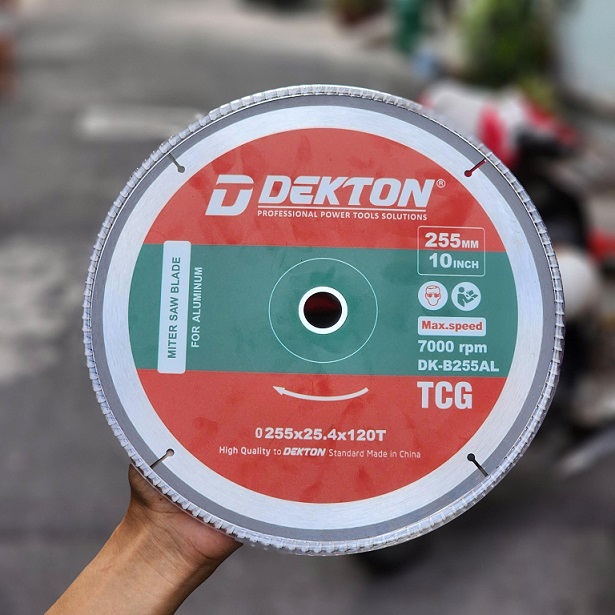 Lưỡi cắt nhôm và gỗ dekton dk-b255AL