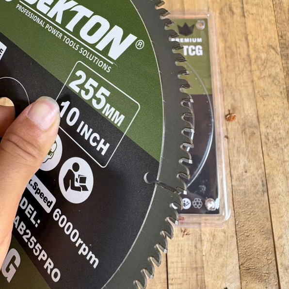 Lưỡi cắt nhôm hợp kim dekton dk-ab255pro và dk-ab255promax