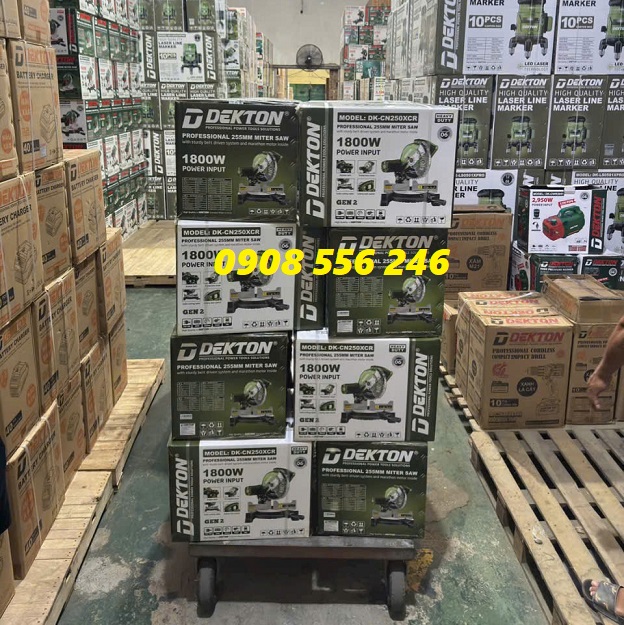 Máy cắt nhôm dekton dk-cn250xcr