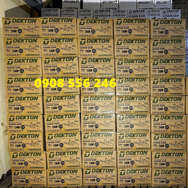 Máy cưa xích dùng 2 pin 21V Dekton M21x2-CX16XPRO 2 Máy cưa xích dùng 2 pin 21V Dekton M21x2-CX16XPRO