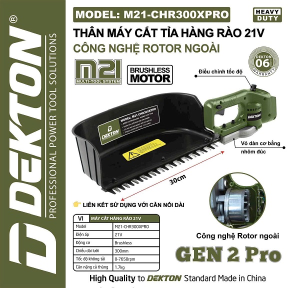 Máy hái chè pin dekton m21-chr300xpro 6 may hai che dekton m21 chr300xpro 9