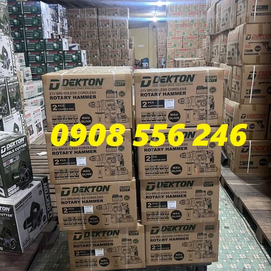 Máy khoan đục 3 chức năng dekton m21-rh2803xpro