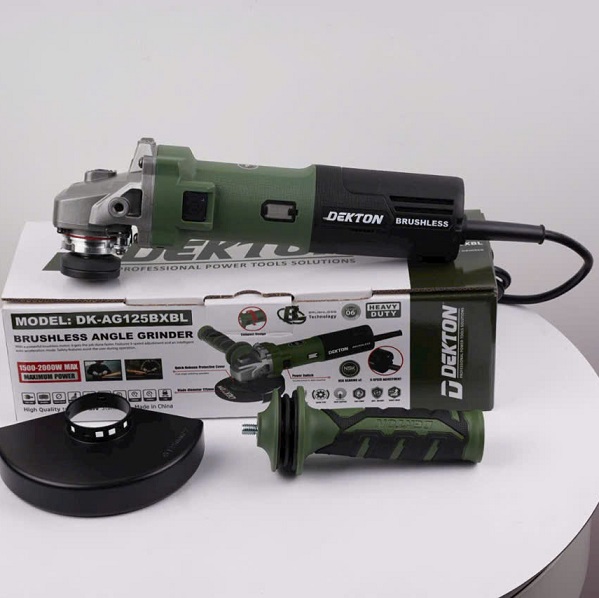 Máy mài góc dekton DK-AG125BXBL không chổi than