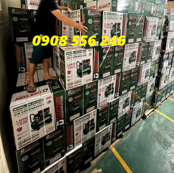 Máy nén khí không dầu dekton dk-ac3925