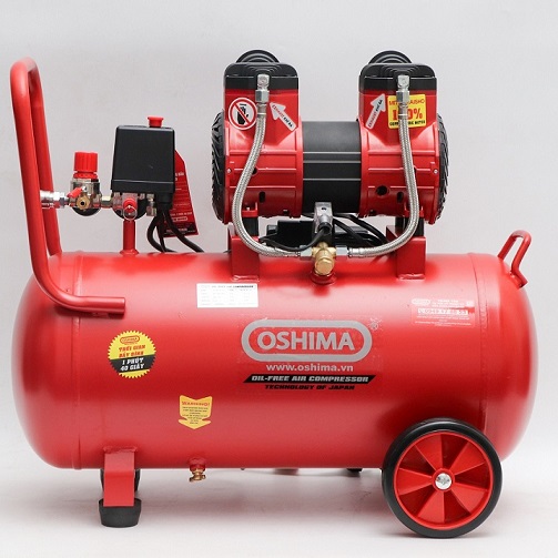 máy nén khí không dầu oshima 40 lít 3hp