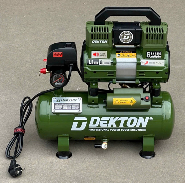 Trang Chủ 38 Máy nén khí mini dekton dk-ac2908xpro không dầu