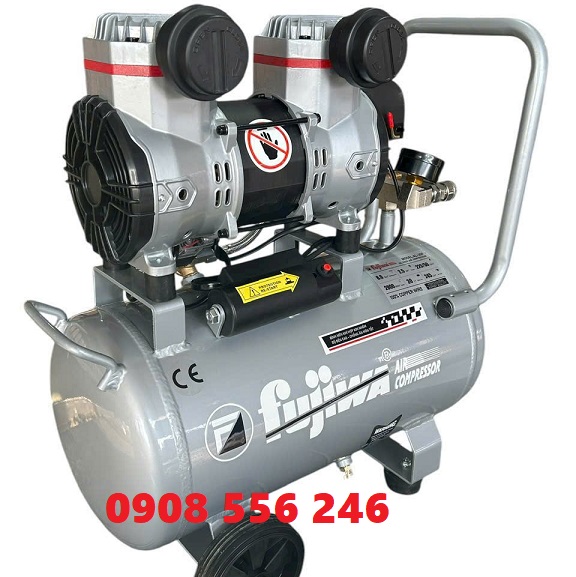 Máy nén khí bình nhôm không dầu Fujiwa fj25