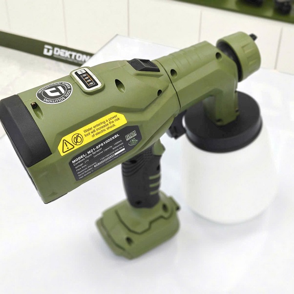 Máy phun sơn Motor Brushless dekton m21-sps1000xbl