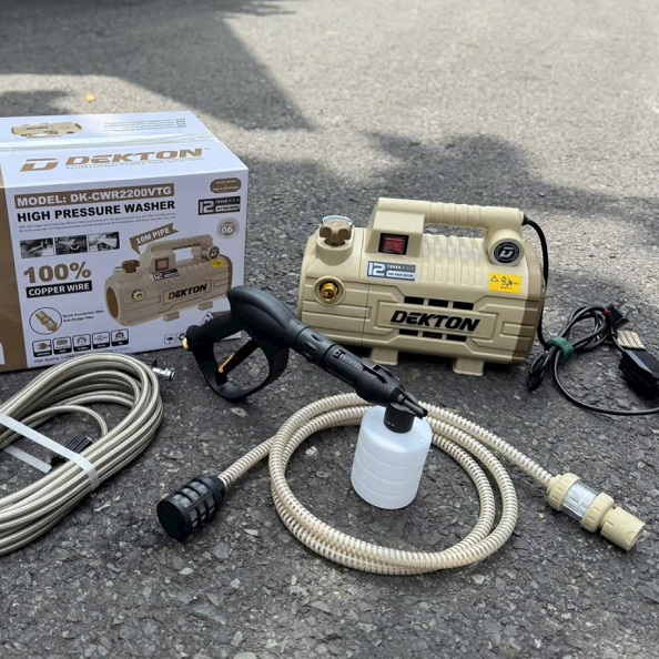 Máy rửa xe dekton dk-cwr2200vtg