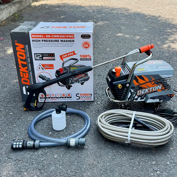 MÁY RỬA XE INVERTER DEKTON DK-CWR3001pro