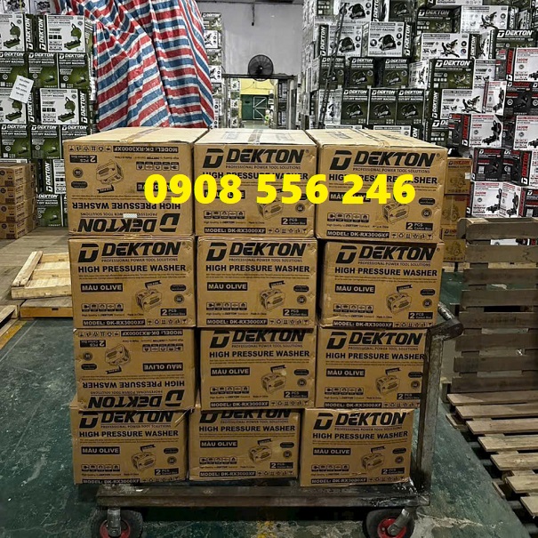 Máy rửa xe áp lực dekton dk-rx3000xf