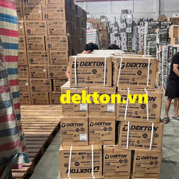 Máy vặn vít mini dùng pin 4V Dekton DK-VT08XPLUS