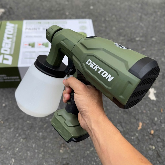 Máy phun sơn dekton M21-sps1000x chưa pin sạc